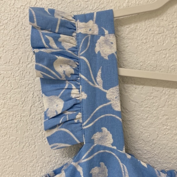 A New Day Linen Blend cutest Maxi Summer Dress size women’s  -L - Picture 2 of 16